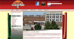 Desktop Screenshot of lacasadelpueblo.com
